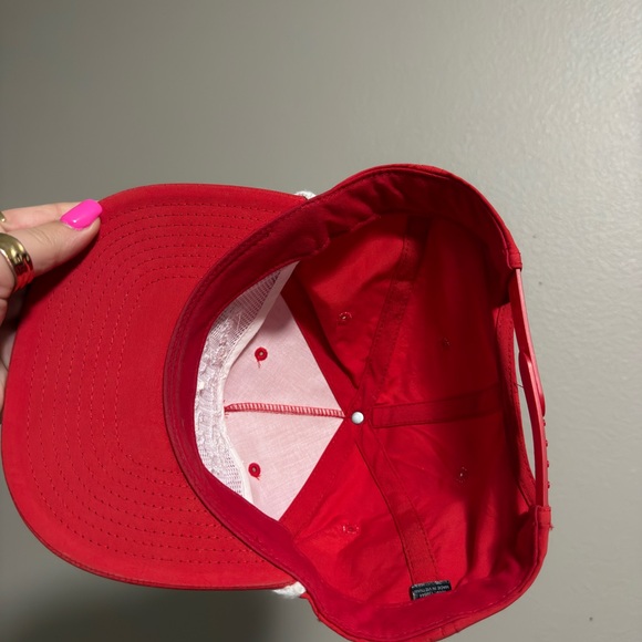 Red Whiskey Bent trucker hat - Picture 3 of 3